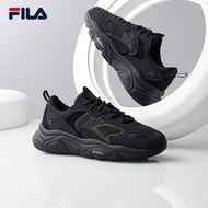 FILA 斐乐男鞋老爹鞋火星鞋复古跑鞋秋季时尚休闲运动鞋 黑-F52M232105FBK 42.5