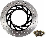 Arashi Rear Brake Disc Rotor + Mounting Bolts Screws for Honda CB250 Two-fifty 91-06 / FORZA ABS 14-
