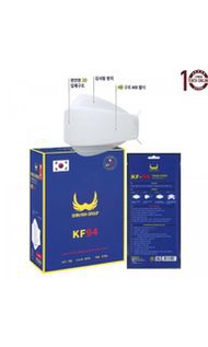 🆕韓國新款🆕🇰🇷PASSOVER高品質KF94 四層防疫立體口罩 (1盒50個)