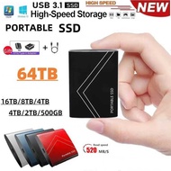 Foreign Trade Expansion Upgrade SSD Mobile Solid State Drive 8T 6T High-Speed Transmission External 