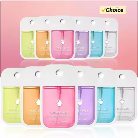 7 Flavors Power Mist Hand Sanitizer, Portable Hand Sanitizer Spray, Power Mist Hydrating Hand Saniti