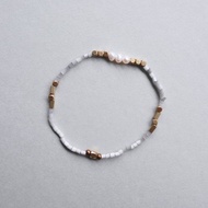 巴洛克珍珠貓眼珠鍊 / 珍珠手鍊 / 黃銅手鍊