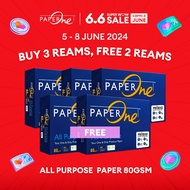 PaperOne™ All Purpose Premium Quality 80gsm Copy Paper A4 [1 Box]