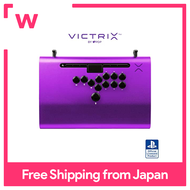 Victrix Leverless Arcade Stick Victrix by PDP Pro FS-12 Arcade Fight Stick for PlayStation 5 - Purple