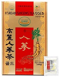 [Hàng Nhật Nội Địa] Trà nhân sâm Korean Ginseng Tea hộp 100 gói