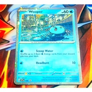 Pokemon TCG Wooper Black Star Card