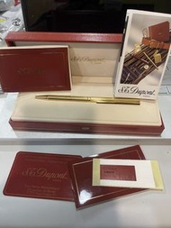 S.T. Dupont 金色圓珠筆