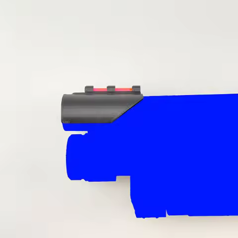 1Pc Plastic 3D Printing AEG Fiber Optic Tip Front Cap - Fit M870 Series 12GA Mossberg 590A1 Benelli 