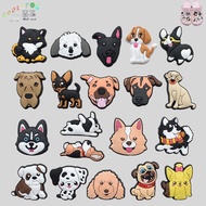 Jibbitz for Crocs Creative Cartoon Dog Shoes Flower Crocs Decorative Crocs Buckle Accessories Diy So