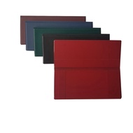 Cheque Book Holder/Cover For 100pcs Cheque - Black/Blue/Green/Maroon - 1pc