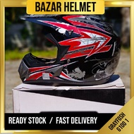2023 Offroad Motorcross Helmet Grayfosh G1001 G1010 Offroad Motocross Helmet (With SIRIM APPROVED)