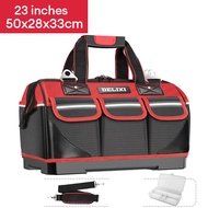 ERMO Giỏ Xách Dụng Cụ 🔧Bộ công cụ Bộ công cụ phần cứng đa chức năng Túi vải dày chống mài mòn Thợ mộ