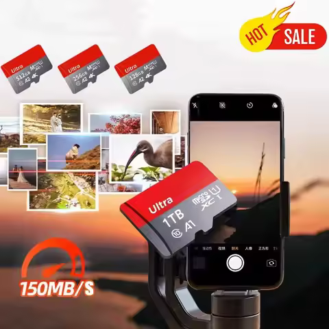 Memory Card Micro SD Card 1TB 128GB 64GB Card Memory A2 A1 V30 U3 Flash Cards Microsd Compatible for