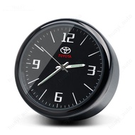 Luminous Mini Car Quartz Clock Instrument Panel  Air Outlet  Any Sticker for Toyota Hilux Innova Corolla Cross Rush Calya Yaris Vios Avanza Raize Veloz Sienta Car Accessories