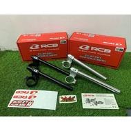 RCB HANDLE BAR CLIP ON ADJUSTABLE HANDLEBAR 45MM 47MM 41MM