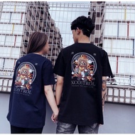 XCTRL 21FW-Hundred Ghosts Tanuki Short T-Black