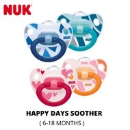 Nuk Happy Days Soother 2pcs - 6-18 Months