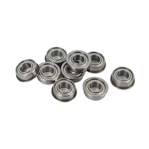 10pcs F692 F693 F694 F695 F696 F697 F698 F699 ZZ Flange Ball Bearing Thin Wall Metal Shielded Flange