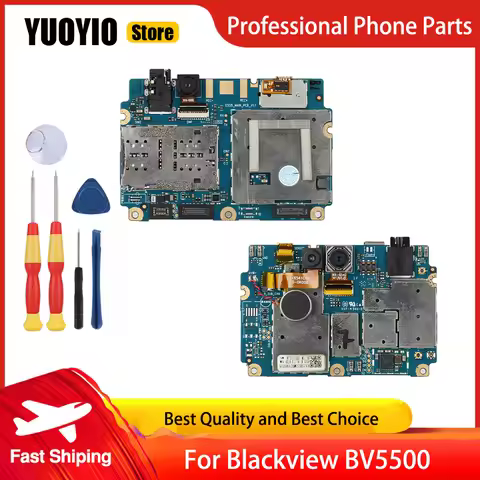 YUOYIO 100% New Motherboard For Blackview BV4900 Pro BV5200 BV5500 BV6600 BV8000 Smartphone Main Boa