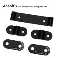 Aceoffix for Brompton Bicycle AL Mudgurad Pad Bike Accessories