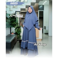 HRL064- KHALINDRA ORI By AKU KARISSA Gamis Aku Karissa Gamis Set Hijab