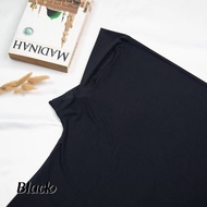 Jilbab Bergo Dagu Jumbo Malaysia Instan Syari Jersey Ukuran XXL BY FASSHON BIRU