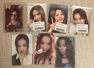 TWICE Sana小卡