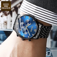 OLEVS Fashion steel waterproof men's watch quartz watch