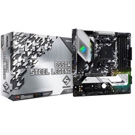 # ASRock B550M STEEL LEGEND Micro-ATX AMD Motherboard # AMD AM4