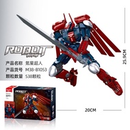 Bộ đồ chơi xếp hình robot Jaeger trong phim "Đại chiến Thái Bình Dương" giành cho các bé