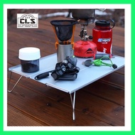 [CLS] Ready Stock Mini Camping Table Portable Folding Aluminum Table Hiking Outdoor Table Travel Lig