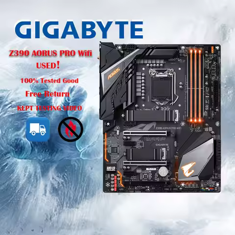 Gigabyte Z390 AORUS PRO Wifi Original Motherboard DDR4 Game board LGA 1151 HDMI 32GB M.2 Motherboard