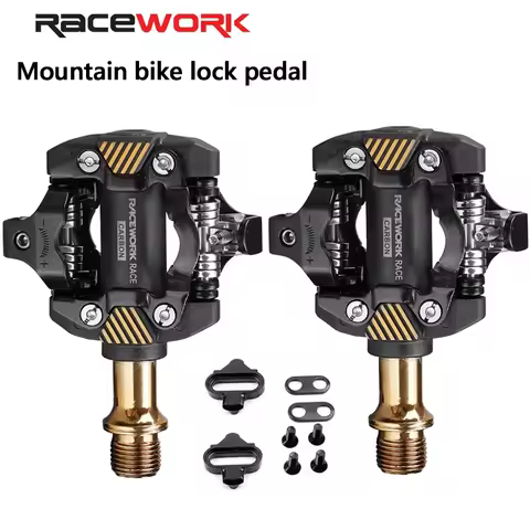 RACEWORK DEORE M8100 Pedal Self-locking Pedal Ultra-light Mountain Bike Lock Pedal with SH-51 Lockin