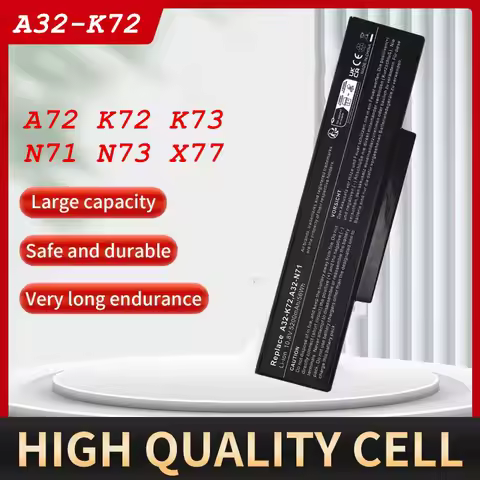 Laptop Battery For ASUS A72 A72D A72DR A72F A72J A72JK A72JR K72 K72D K72DR K72DY K72F K72J K72JA K7