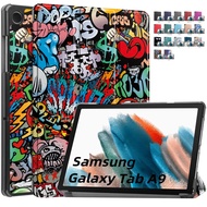 For Samsung Galaxy Tab A9 Plus 11 Inch Case 2023 PU Leather Protective Hard Back Funda For Galaxy Tab A 9 A9 8.7 Tablet Cover