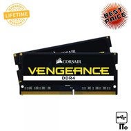 RAM DDR4(3200, NB) 16GB (8GBX2) CORSAIR VENGEANCE (CMSX16GX4M2A3200C22) ประกัน LT. แรมโน๊ตบุ๊ค ram notebook เเรม หน่วยความจำ RAM DDR ram laptop
