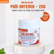 ECOCYST Dried Artemia Embryos 20g Jar – Baby Fish Food, Fry, Betta Fish, Guppy, Ornamental Fish Food