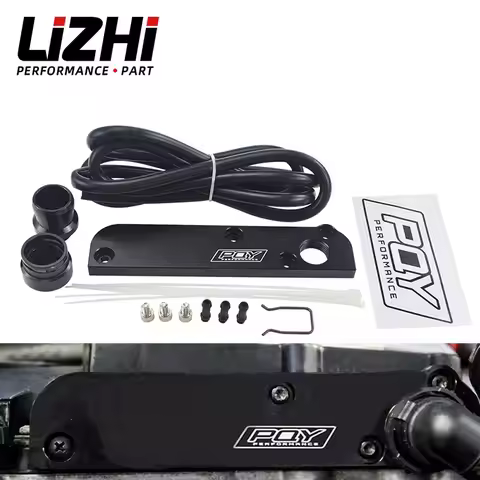 LIZHI RACING - Billet PCV Delete Plate Kit Revamp Adapter for Volkswagen(VW)/Audi/SEAT/Skoda EA113 E