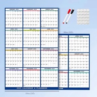 2025 Plan ปฏิทิน Erasable 2025 ปฏิทิน Planner สําหรับผนัง 12 เดือน Wet Dry Erase ปฏิทินสําหรับการวาง