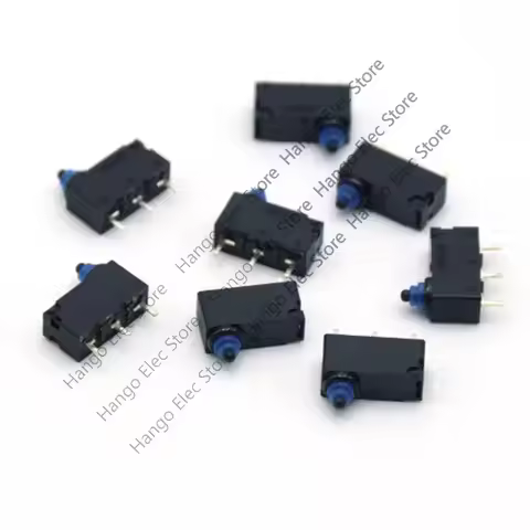 5PCS D2HW-A211D sealed waterproof dust button travel limit micro switch D2HW car door lock G303 3 fe