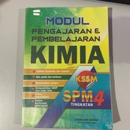 [ Preloved ] Modul Pengajaran & Pembelajaran Kimia KSSM TINGKATAN 4 Azemi Bin Ahmad