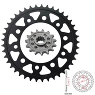 LOPOR 520 CNC 15T/41T Front Rear Motorcycle Sprocket For Honda CB500 CB500F 2013-2020 CB500X 2013-18