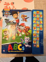 PAW PATROL字母書