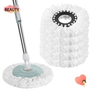 BEAUTY 1pc Mop Head Replacement, Round Shape Removable Spin Mop Replacement Head, Durable Reusable M