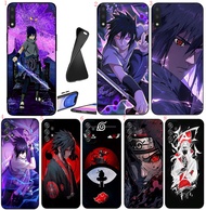 Redmi 9 t 6A 7A 8A 9A 9C NFC Note 9T K70 e K70 Pro T2 Anime Uchiha Sasuke Soft black phone case
