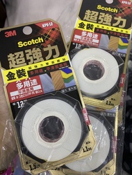 3M金裝 超強力雙面膠貼