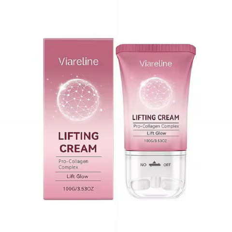Pro-Collagen Firming Neck Cream Lifting Glow Moisturizing Brightening Message Roller Neck Reduces Fi