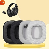 SHLY 1Pair Ear Cushion, Headphone Accessories Foam Sponge Ear Pads, Replacement Protein Leather Earp