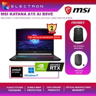 MSI Katana A15 AI B8VE-638 15.6'' FHD Gaming Laptop (Ryzen 7 8845HS,16GB,1TB SSD,RTX 4050 6GB,W11P )