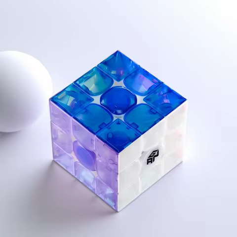 GAN12 Maglev UV 3x3 Speed Cube Stickerless Magnetic Speed Cube 3x3x3 Professional GAN 12 Fidget Toys